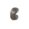 Crown Cabinet Knob with Finger Cabinet Pull Satin Nickel Finish CHK82142SN
